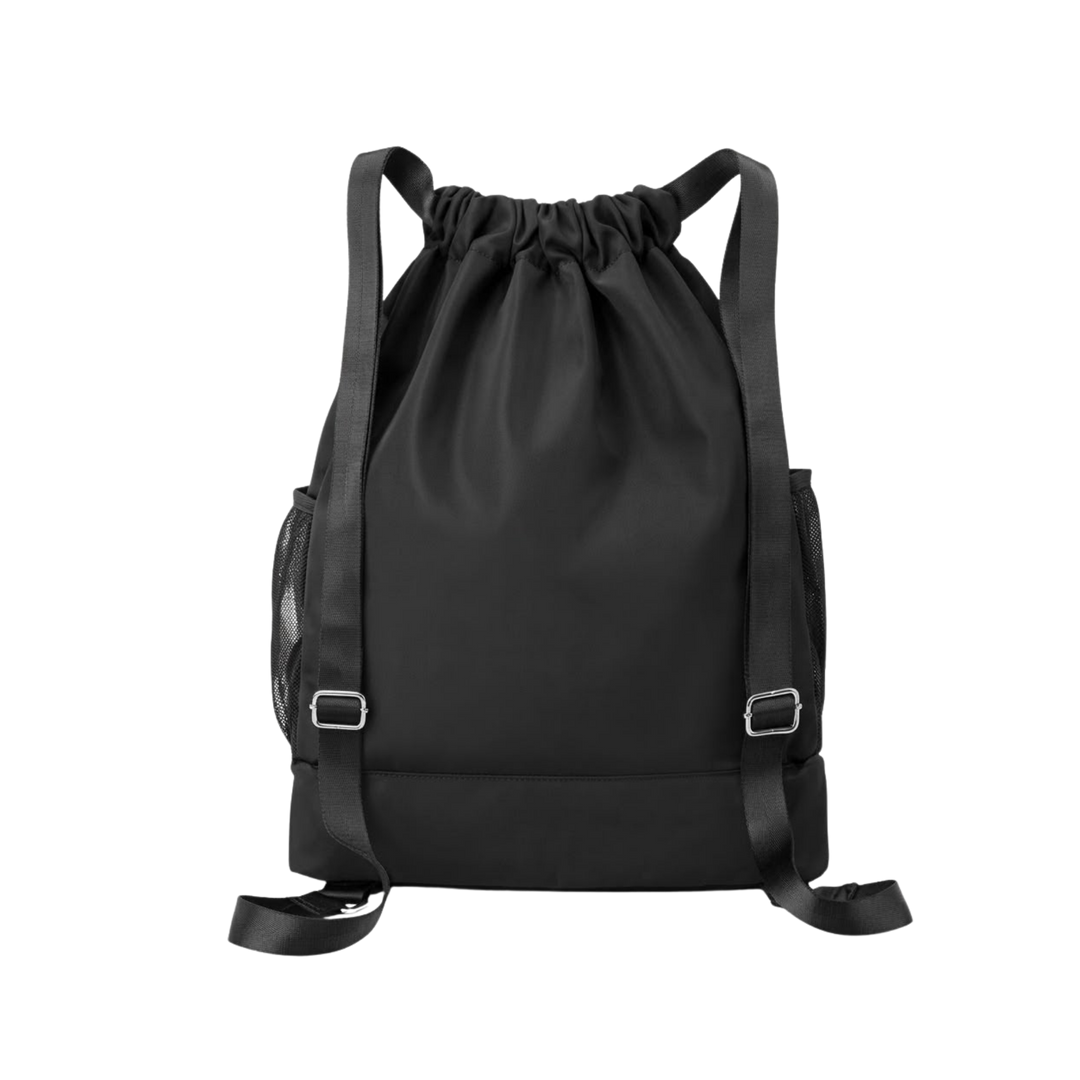 Grassroots Athletics Boots & Ball Backpack, back view