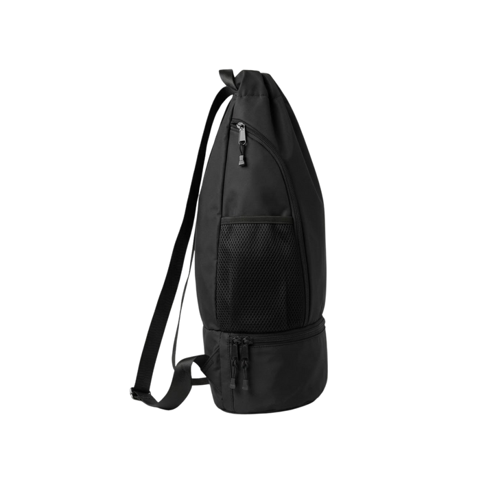 Grassroots Athletics Boots & Ball Backpack, side view