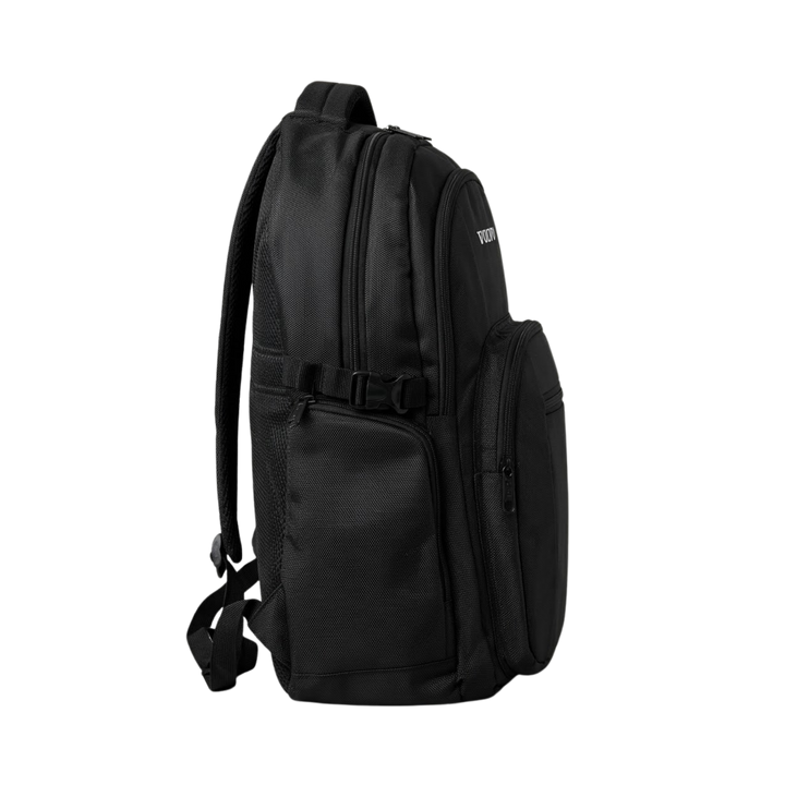 Grassroots Athletics Matchday Backpack, back view with padded air-mesh panel and shoulder straps