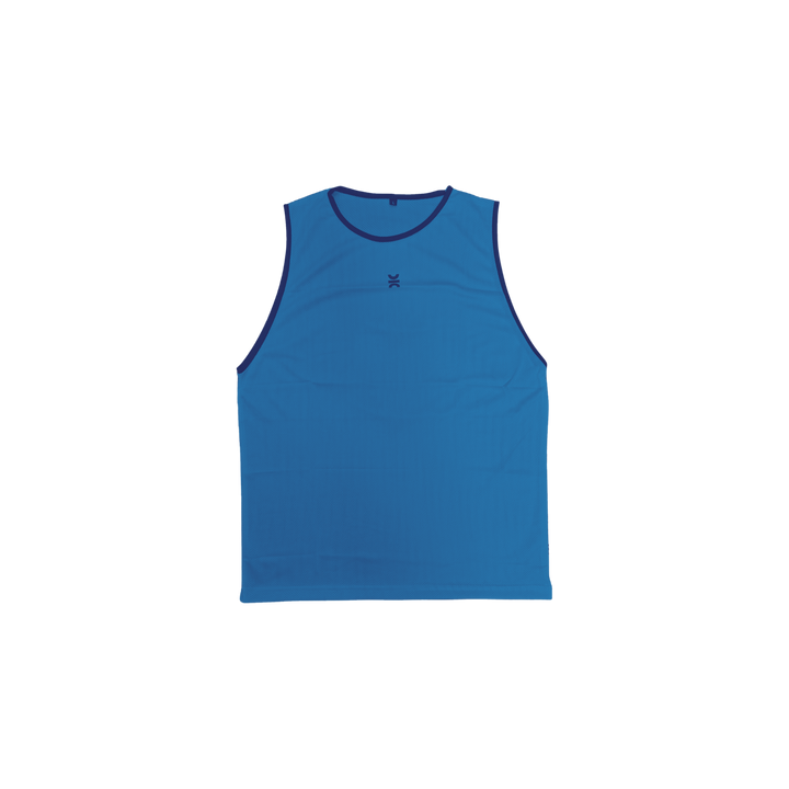 Grassroots Athletics training pinnie in blue